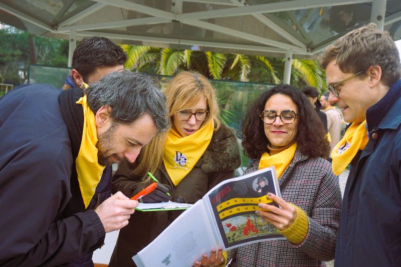 Jeu d'enquête à Arcachon dans le Quartier de la Ville d'Hiver