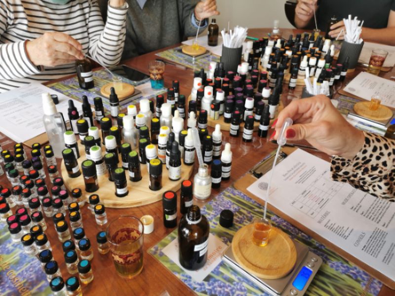 Ateliers création de parfums naturels à Nantes