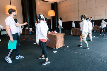 Initiation à l'Escrime à domicile - Région Parisienne - Team building