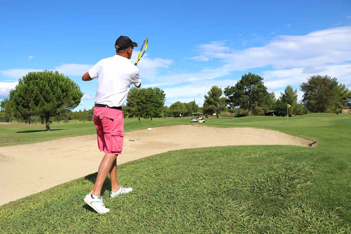 R-Golf : Le golf avec une raquette à Montpellier 