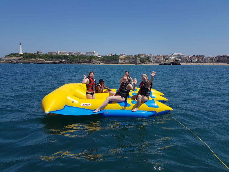 Bouée tractée à Anglet - Biarritz - Bayonne - 64
