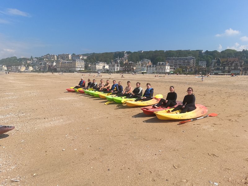 Initiation au Kayak à Trouville-sur-Mer