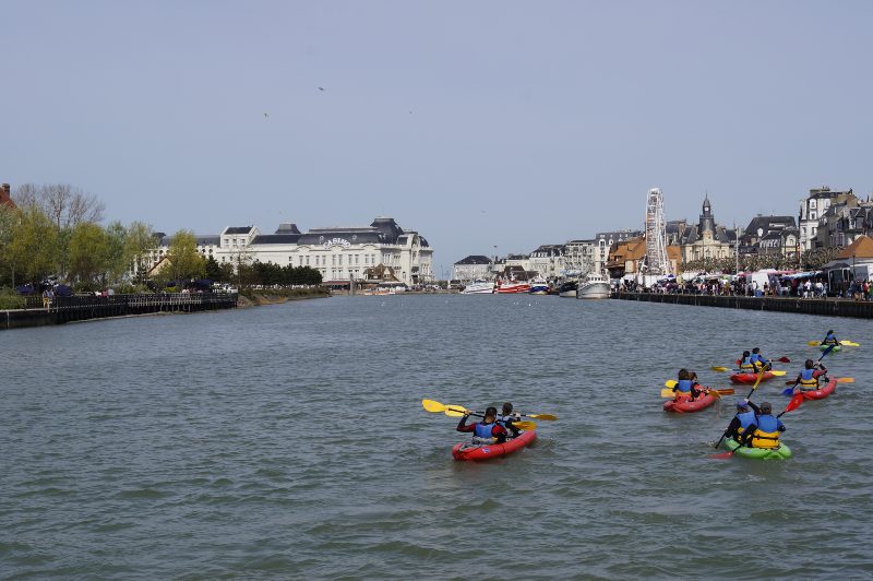 Randonnée en Kayak entre Trouville et Deauville