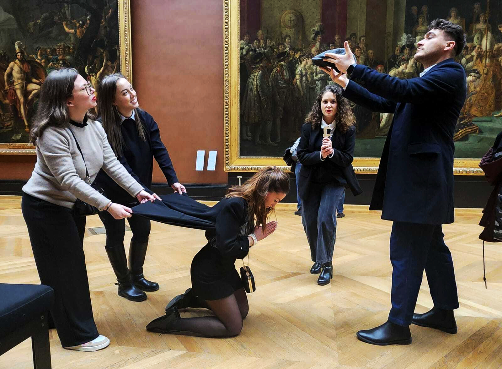 Polaroïd challenge - Défi photos au musée du Louvre