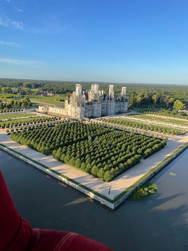 Vol en montgolfière dans la vallée de la Loire
