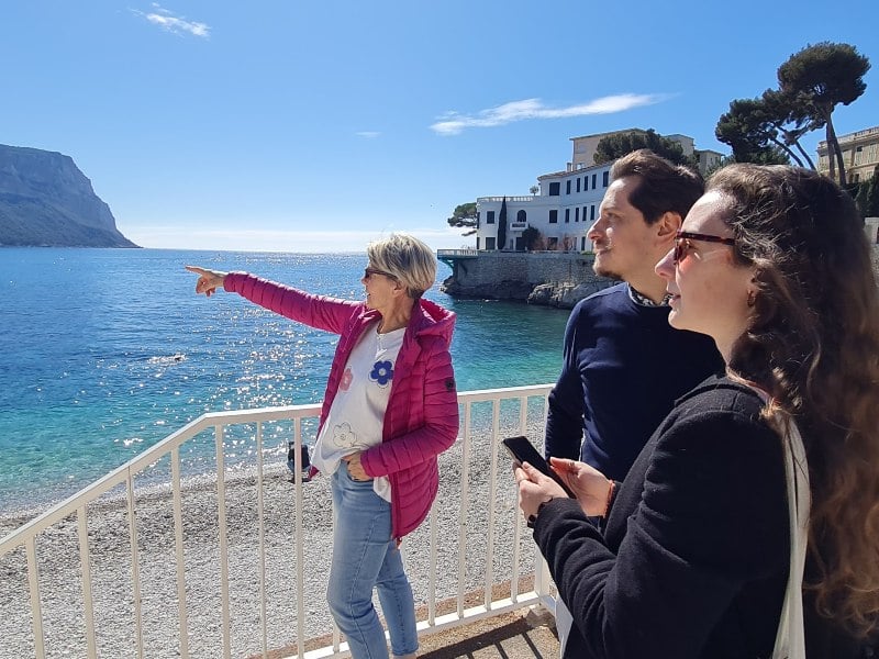 Jeu de piste avec application à Cassis 