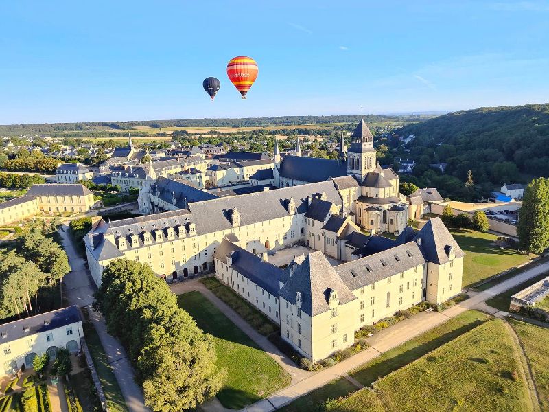Vol en Montgolfière aux Châteaux de la Loire depuis Saumur