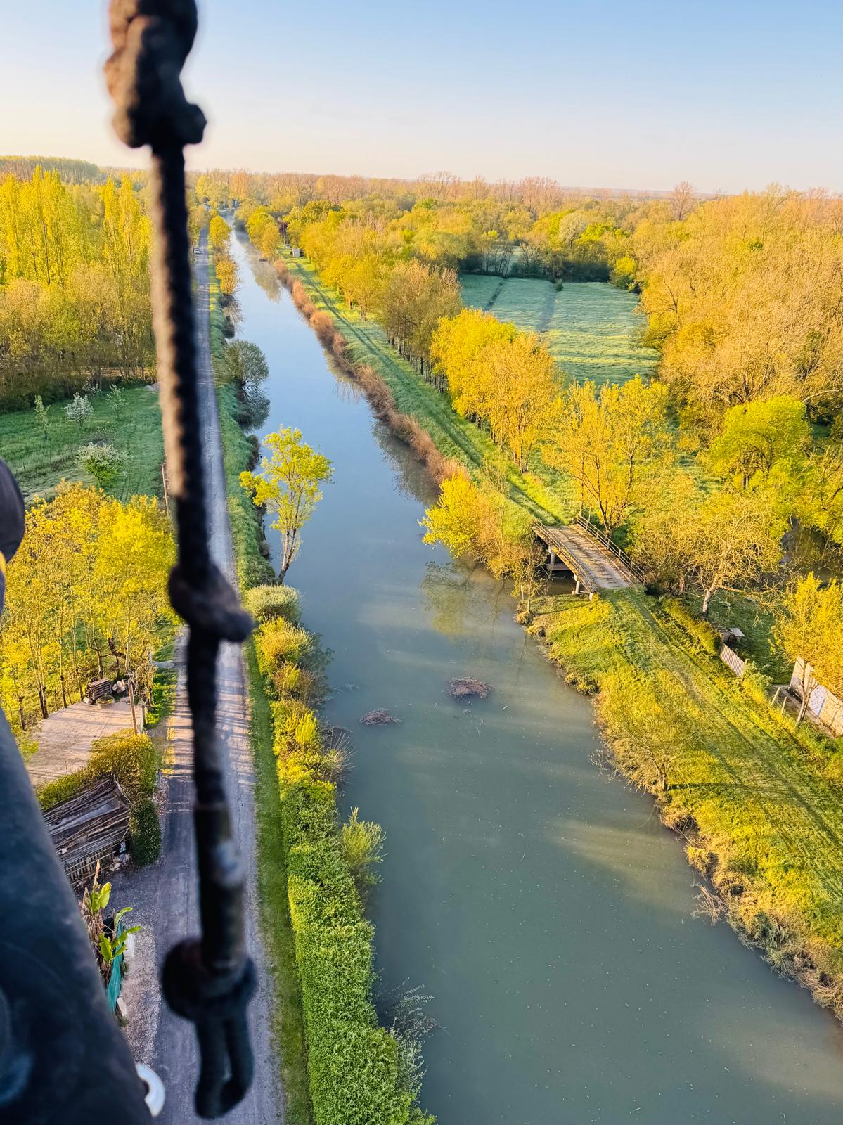 Vol en Montgolfière Niort - survol du Marais Poitevin - Vendée et Poitou-Charentes