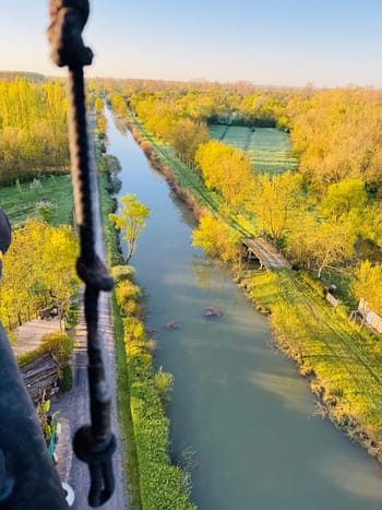 Vol en Montgolfière Niort - survol du Marais Poitevin - Vendée et Poitou-Charentes