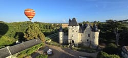Vol en Montgolfière à Chinon - le Val de Loire et les châteaux de la Loire