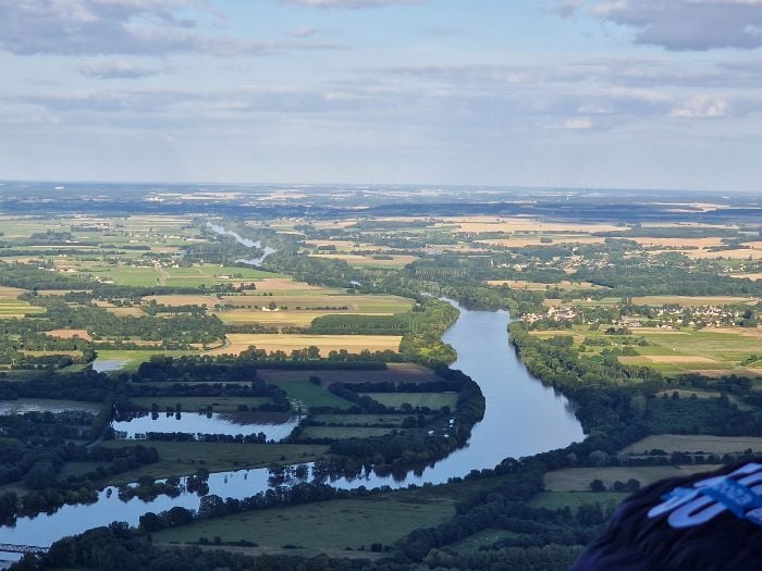 Vol en Montgolfière à Chinon - le Val de Loire et les châteaux de la Loire