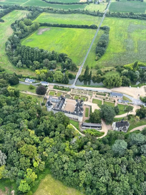 Vol en Montgolfière à Chinon - le Val de Loire et les châteaux de la Loire