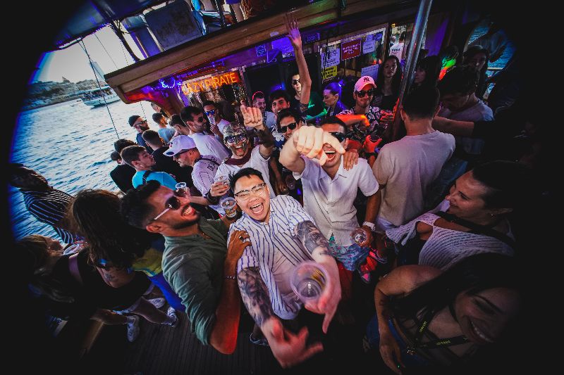 Boat Party à Malte