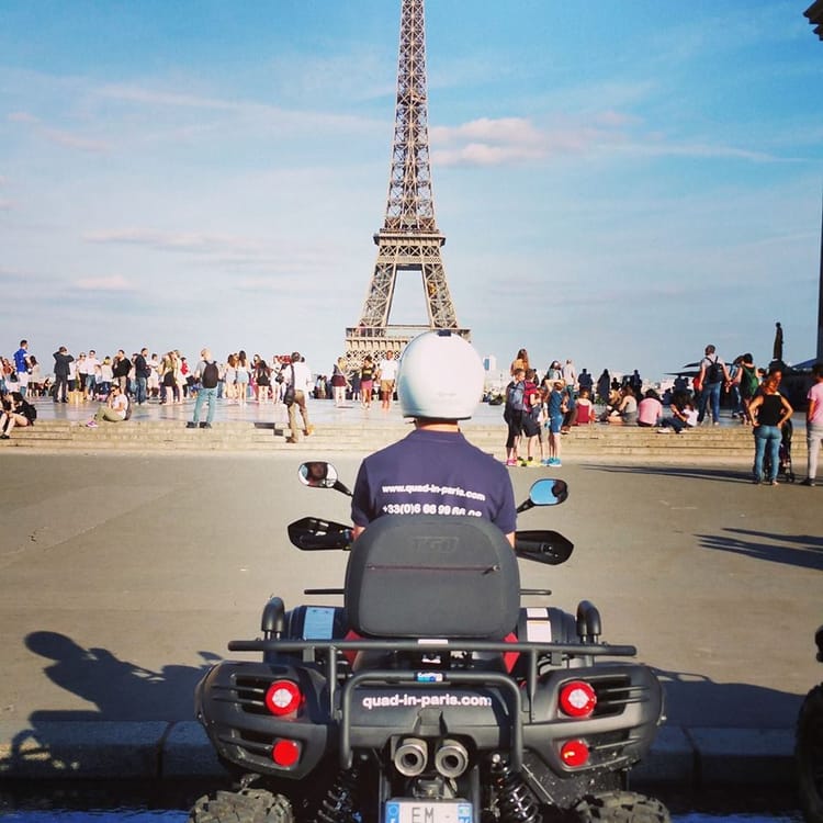 Randonnée quad à Paris - Visitez Paris en Quad