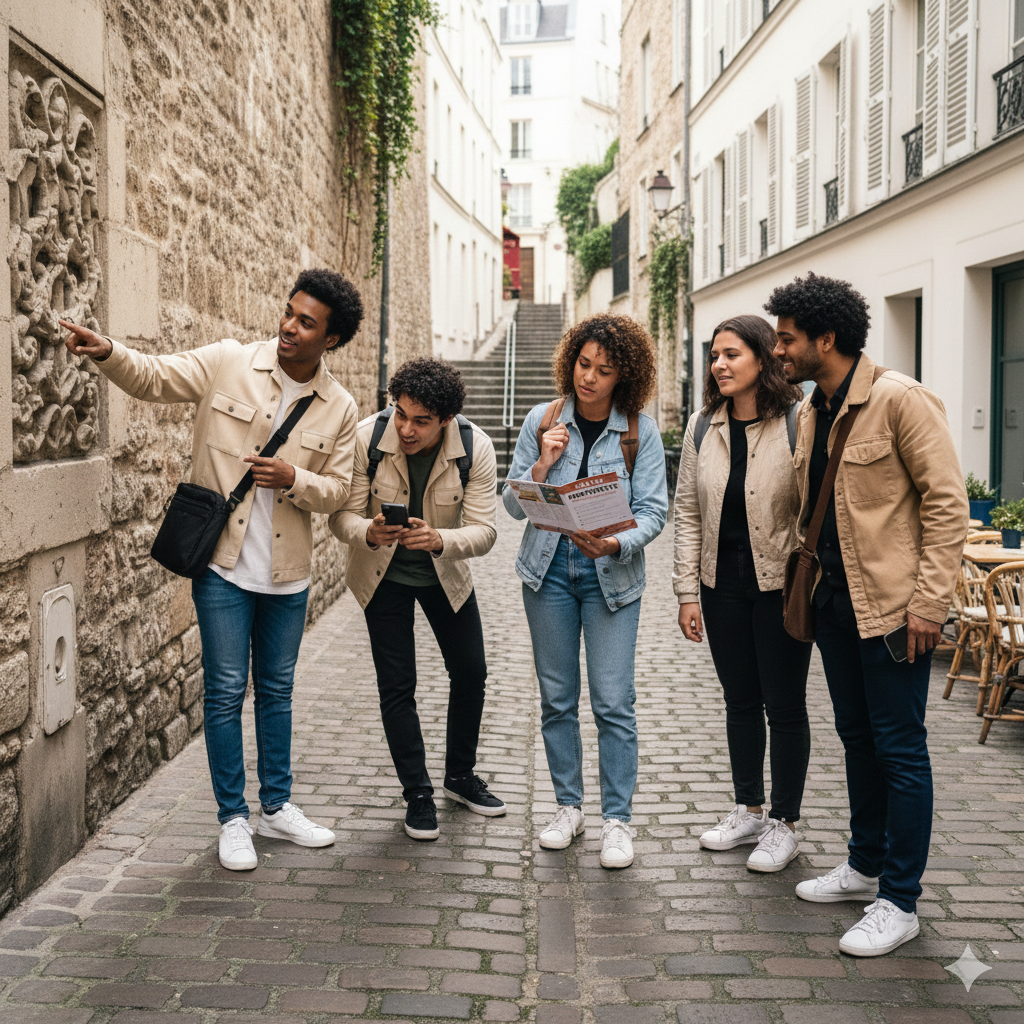 Escape game extérieur à Montmartre - Chasse au trésor - La Toile Disparue