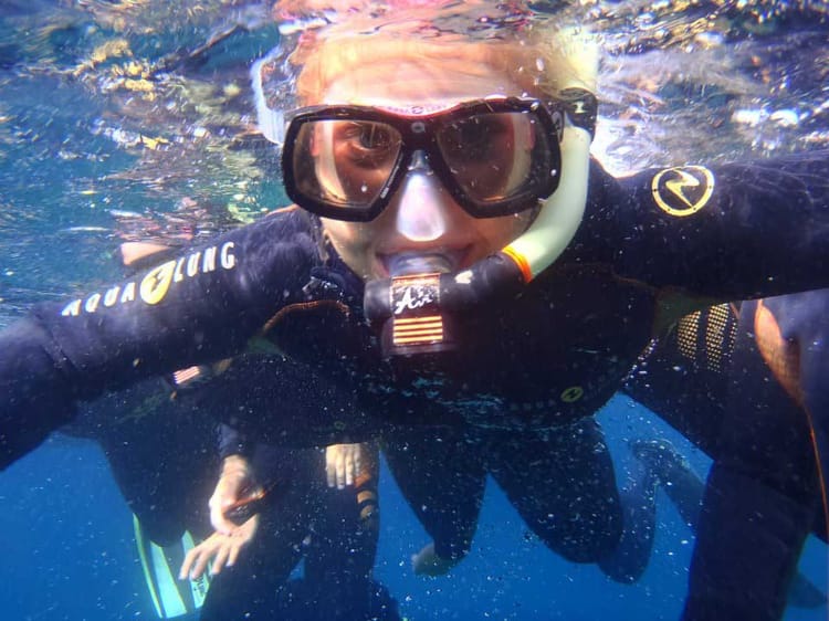 Randonnée palmée / Snorkeling dans les calanques de la côte bleue près de Marseille