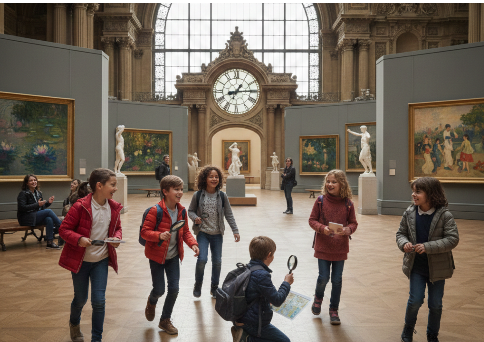 Anniversaire enfant - Enquête au musée d'Orsay