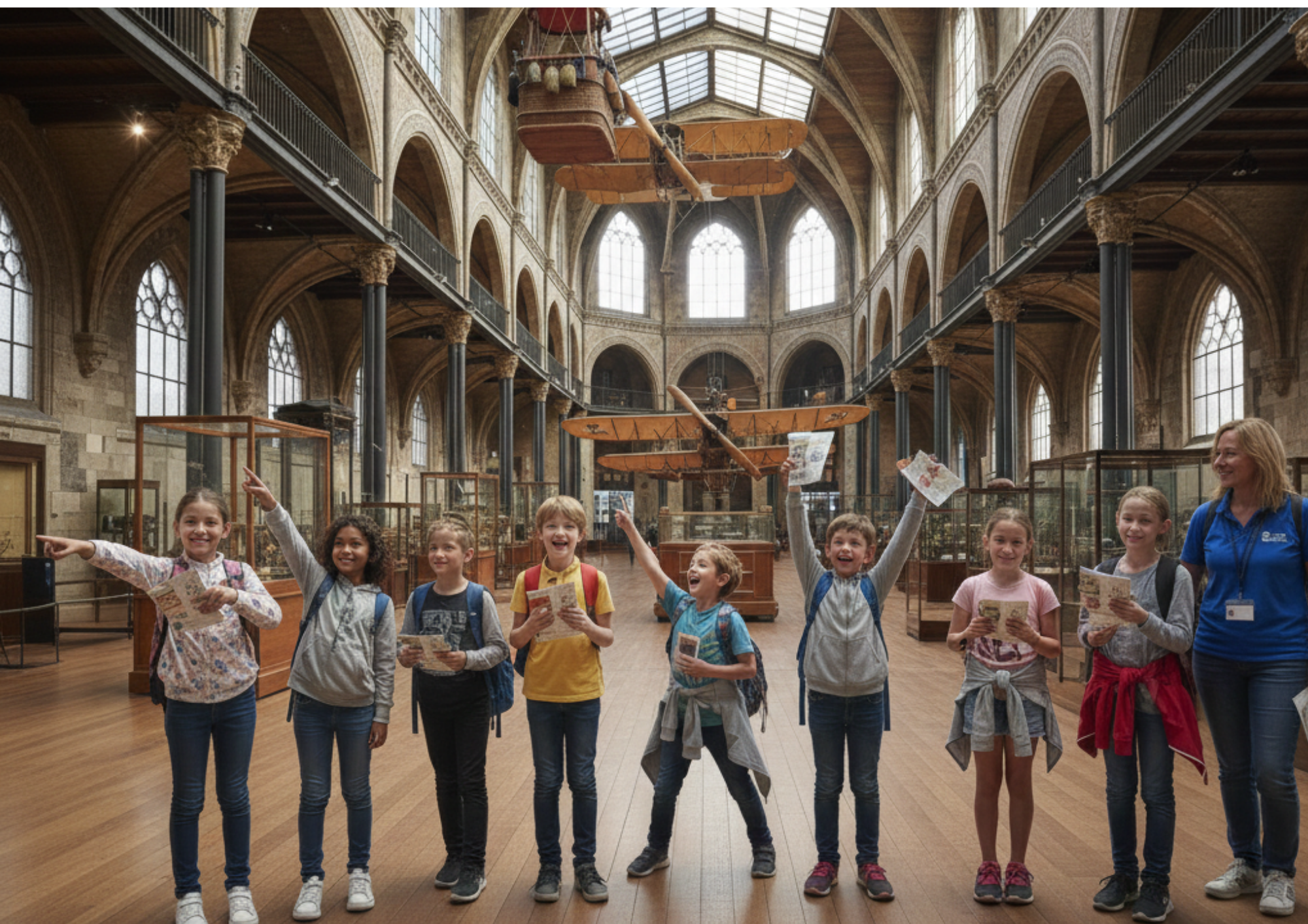 Anniversaire enfant - Enquête au musée des Arts et Métiers