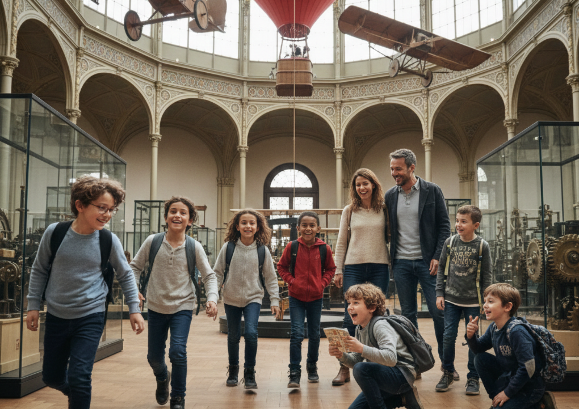 Anniversaire enfant - Enquête au musée des Arts et Métiers