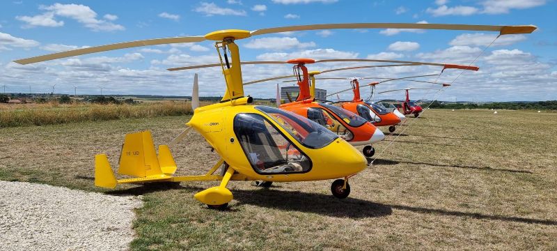 Baptême de l'Air en Autogire près d'Angoulême