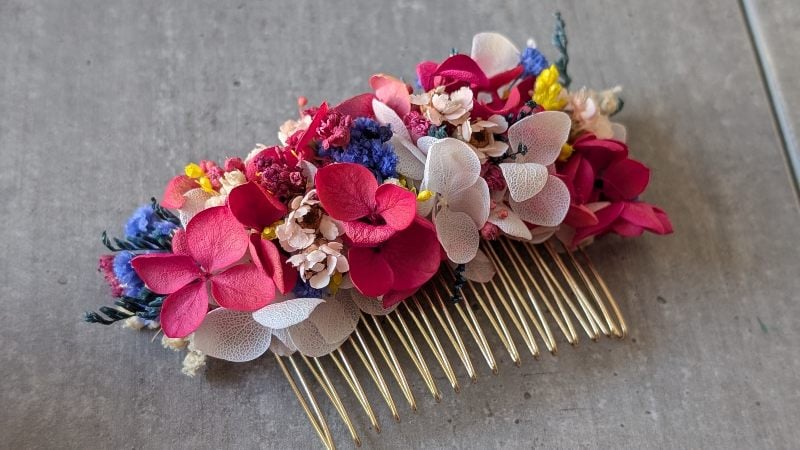 Atelier Peigne Fleuri à La Rochelle pour EVJF