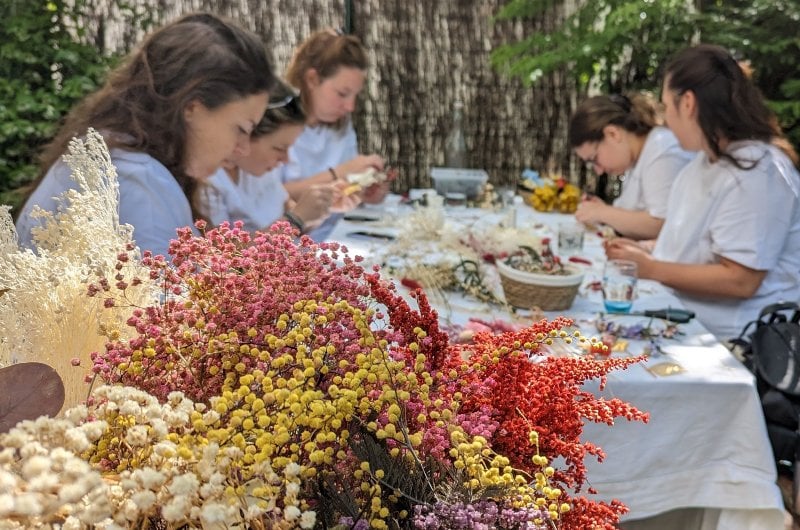 Atelier Peigne Fleuri à La Rochelle pour EVJF