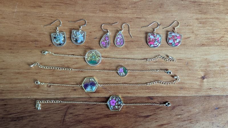 Atelier Bijoux en Résine à La Rochelle pour EVJF