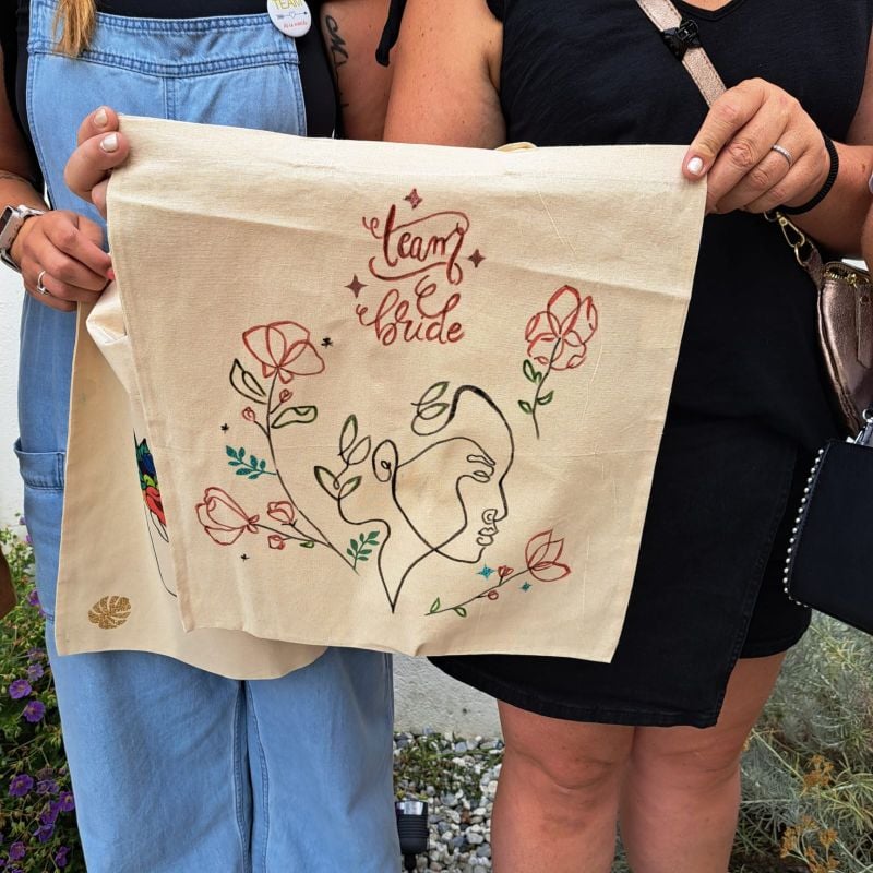 Atelier Customisation de Tote Bag à La Rochelle - EVJF
