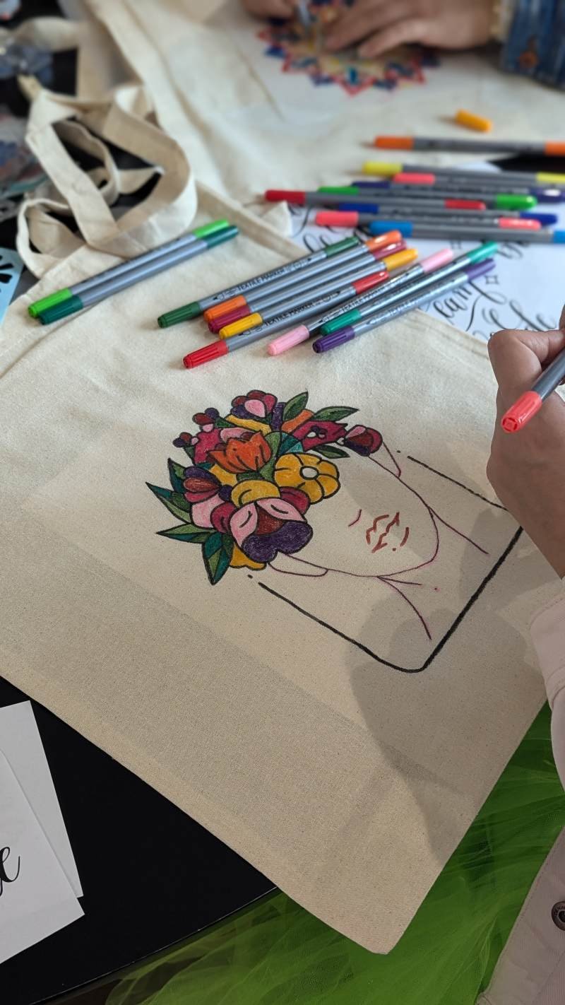 Atelier Customisation de Tote Bag à La Rochelle - EVJF