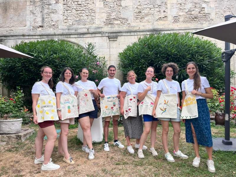Atelier Customisation de Tote Bag à La Rochelle - EVJF