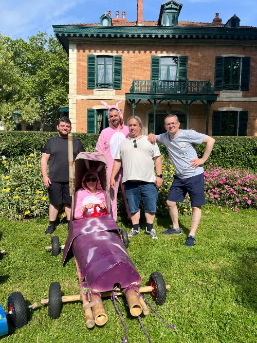 Défi Mario Push Car pour EVG et EVJF