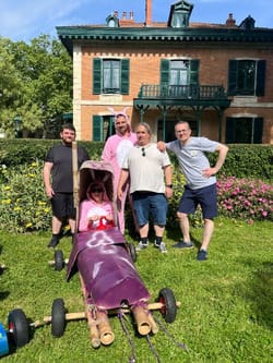 Défi Mario Push Car pour EVG et EVJF