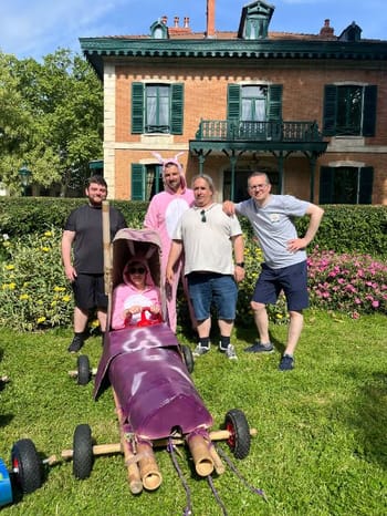 Défi Mario Push Car pour EVG et EVJF