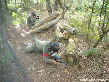 Terrain de paintball à Saint Savin de Blaye - près de Bordeaux