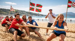 Jeux basques à Hendaye pour Team Building