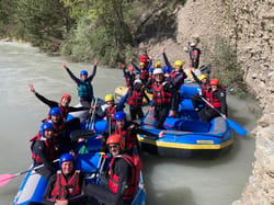 Descente de la Durance en Rafting près de Briançon