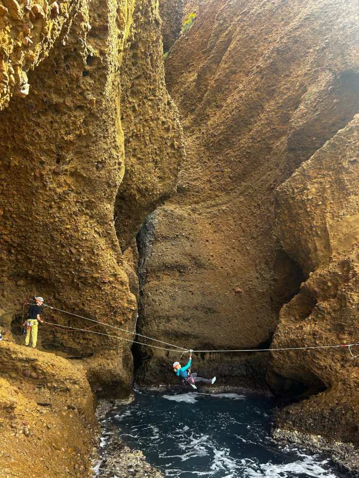 Parcours Aventure en Falaise à Marseille et Cassis