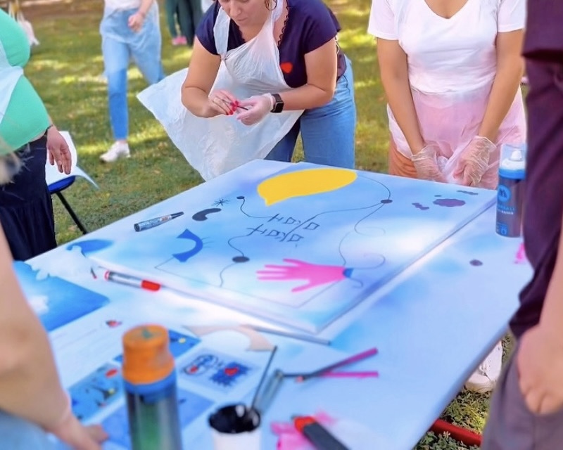 Atelier Fresque Collaborative à Nantes pour Team Building