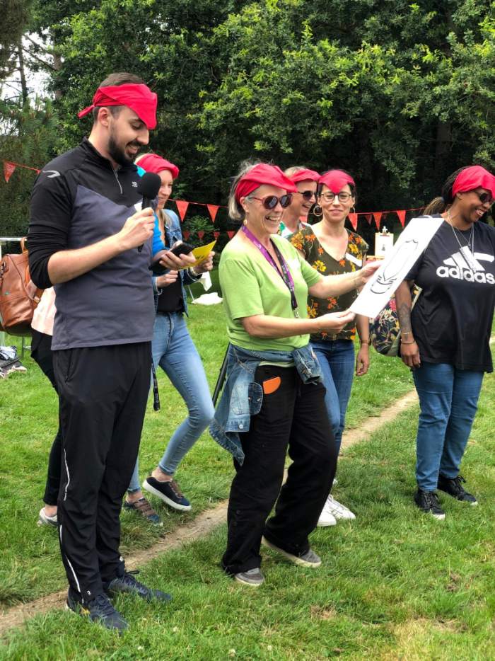 Olympiades artistique à Nantes pour Team Building