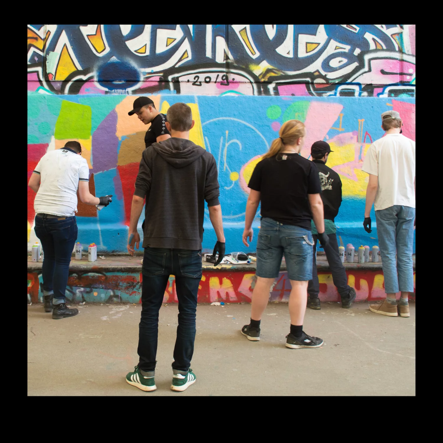 Atelier d'initiation au graffiti mural à Paris - 14e