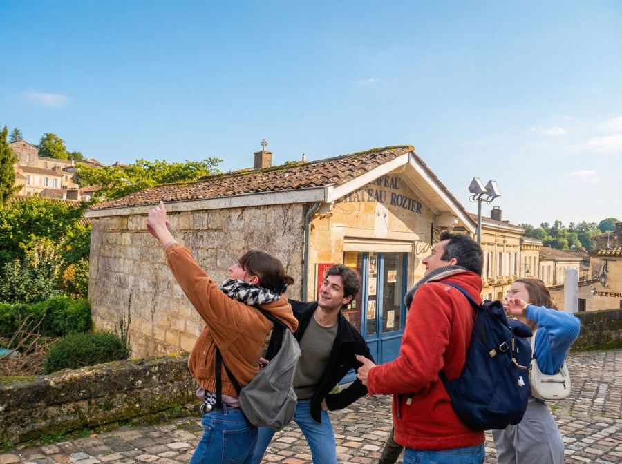 Escape game en extérieur à Saint-Émilion 