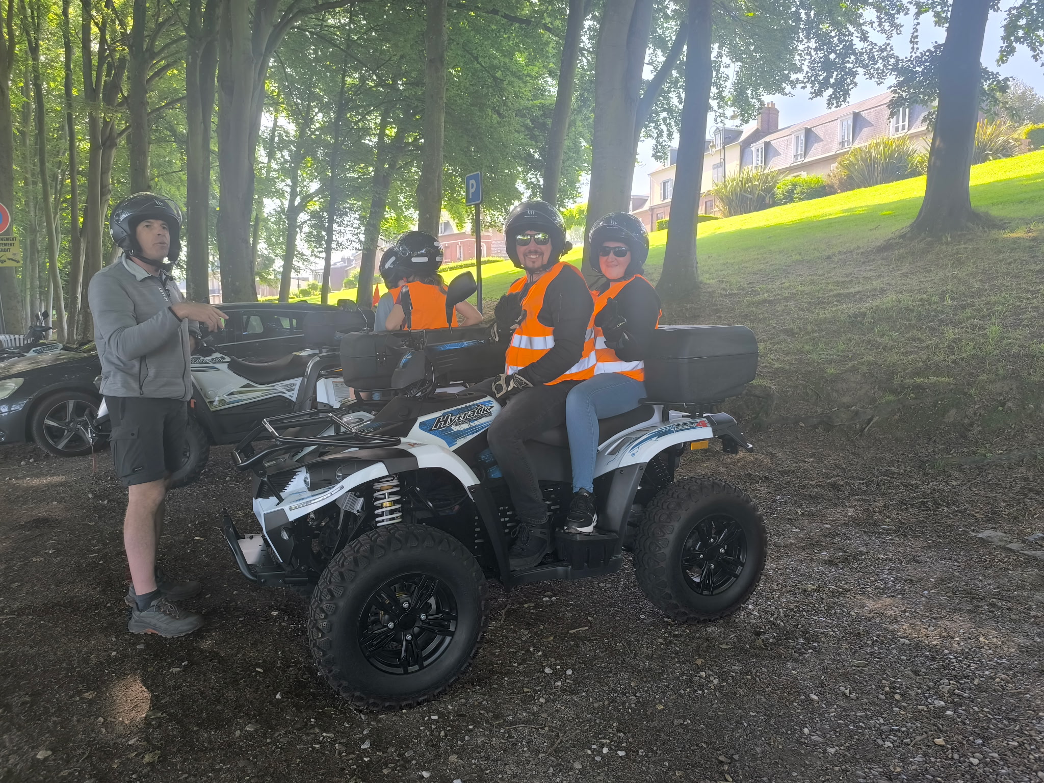 Balade en Quad électrique - Les 3 villes Sœurs
