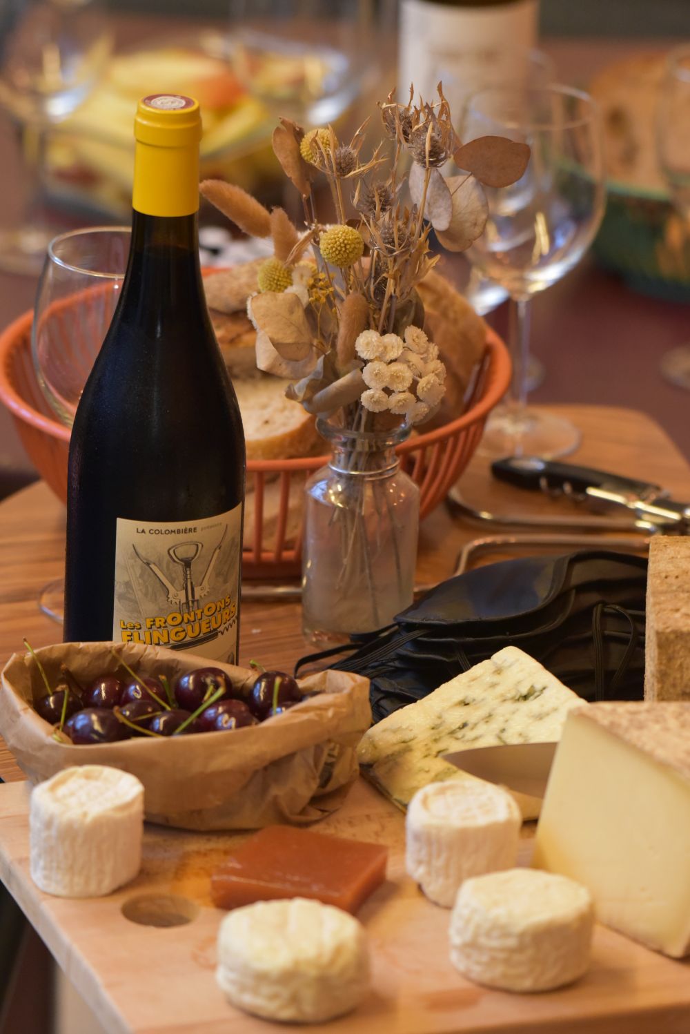 Atelier de dégustation de vins et de fromages à Toulouse