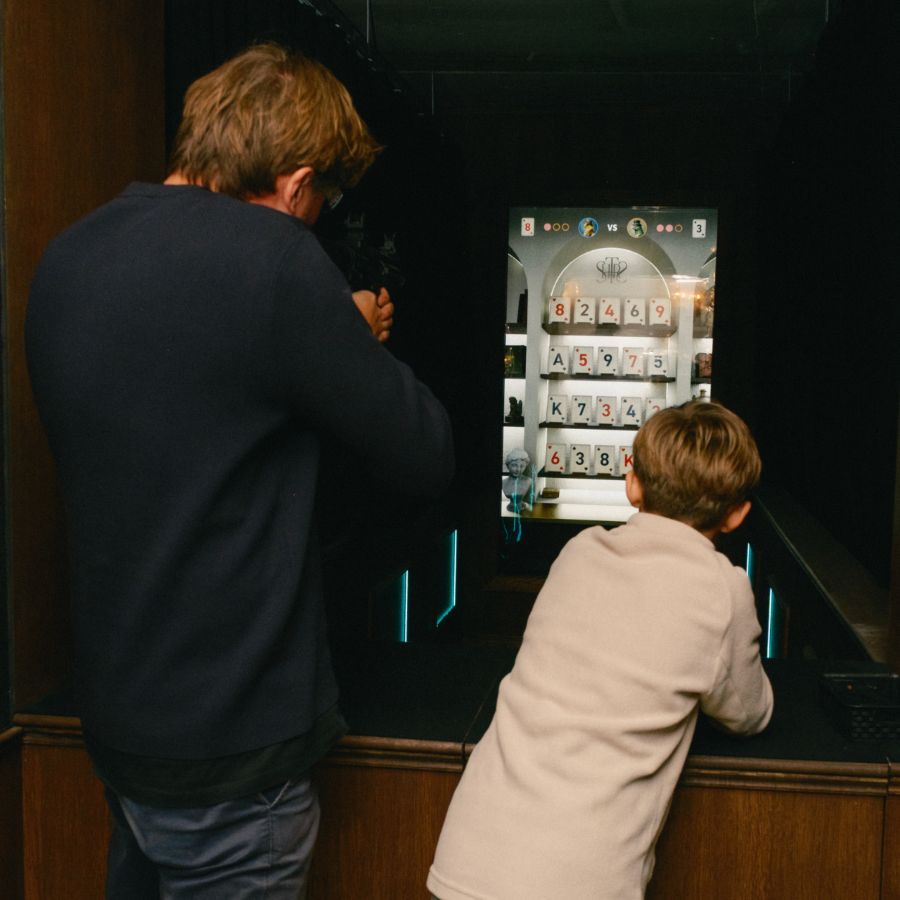 Shooting interactif dans un bar - Bruxelles