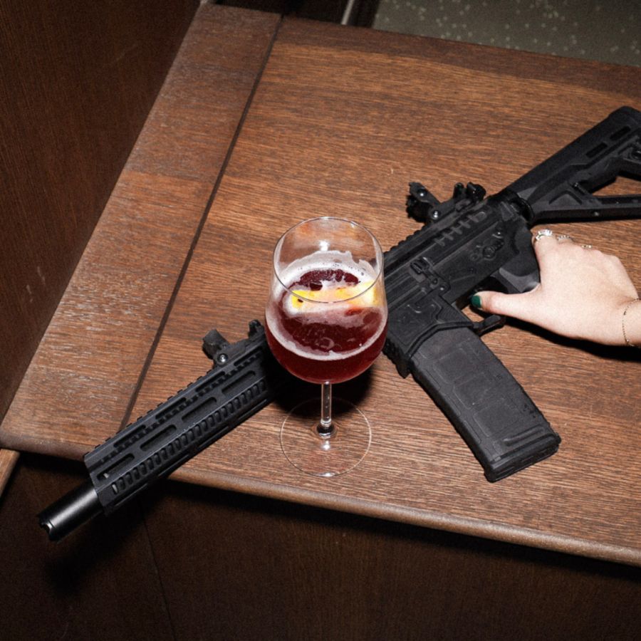 Shooting interactif dans un bar - Bruxelles