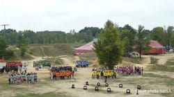 Olympiades sportives à Saint Savin de Blaye - près de Bordeaux pour EVG/EVJF