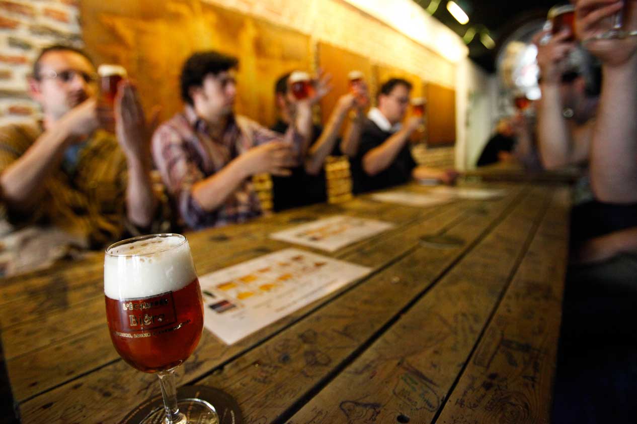 Atelier dégustation de bières à Strasbourg 