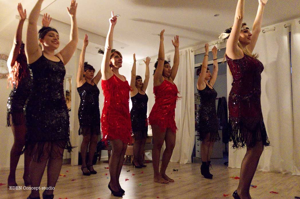 Initiation Effeuillage Burlesque à Lyon pour EVJF