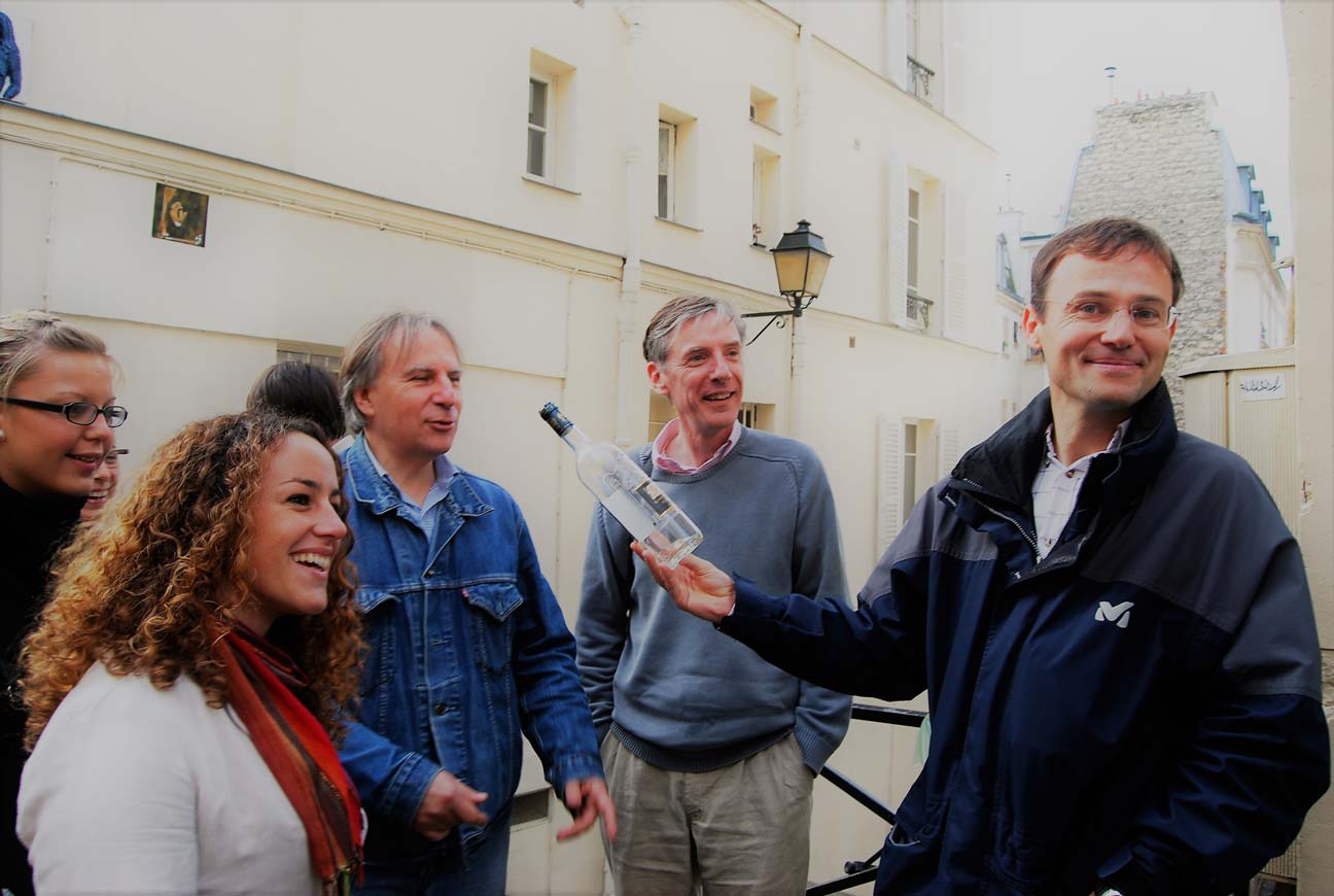 Visite oenologique + dégustation oenologique à Montmartre - Paris 18 