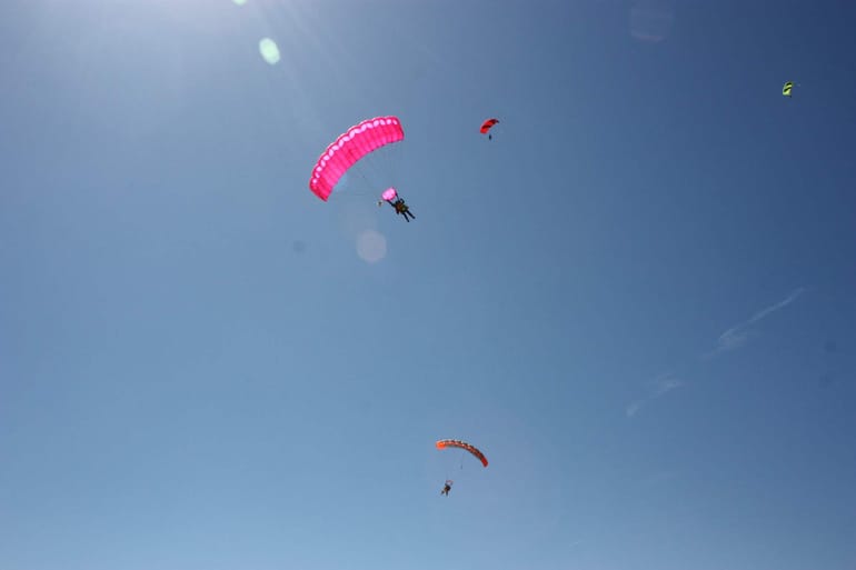 Saut en parachute au Havre, Normandie